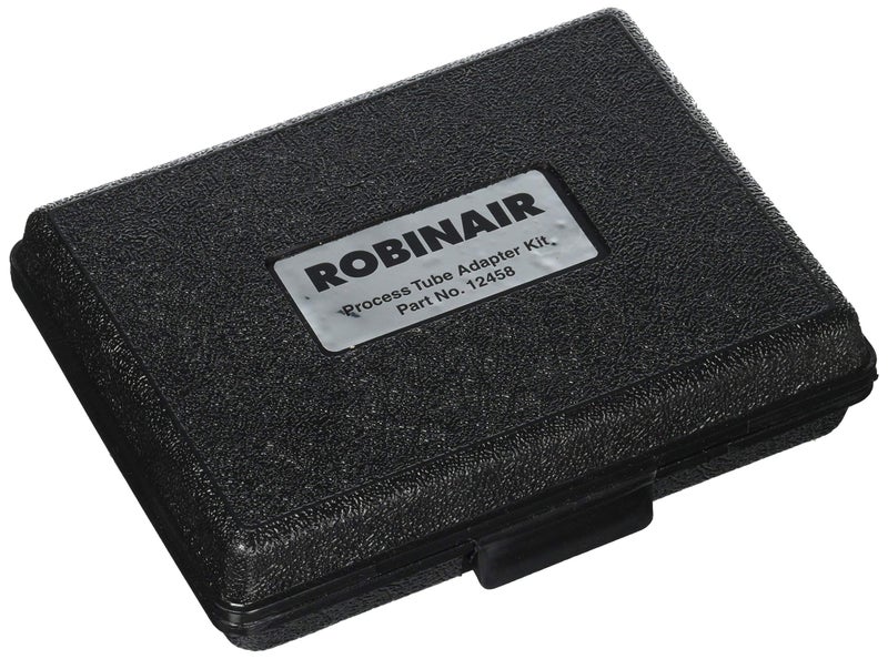 Robinair 12458 Process Tube Adapter Kit for 3/16", 1/4", 5/16", 3/8" Copper Tubing - Image 2